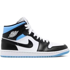 Nike Air Jordan 1 Mid in the "University Blue"